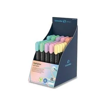 Zvýrazňovač Zvýrazňovač Schneider Job Pastel stojánek, 85 ks,rychlé dodání
