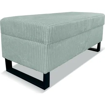 Taburet Taburet MARA s úložným prostorem - zelený - manšestr - LINCOLN 72