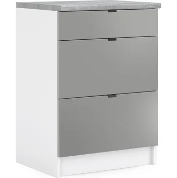 Kuchyňská skříňka Kuchyňská skříňka spodní 60 cm - LAM SZ60 3SZ - Dvířka LETTY