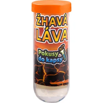 Desková hra Pokusy do kapsy - Žhavá láva - Albi