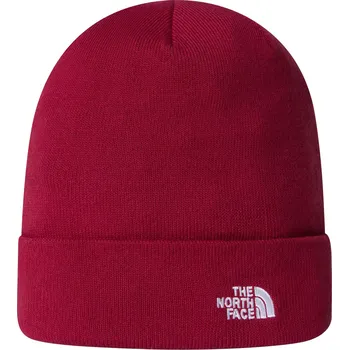 Čepice Zimní čepice THE NORTH FACE NORM BEANIE NF0A5FW11IX1 – Vínová