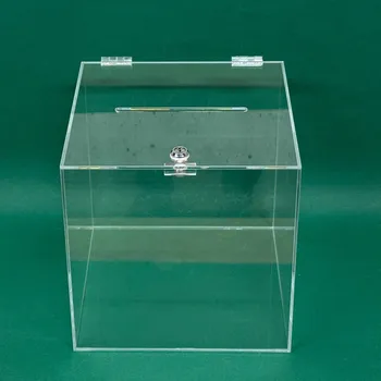 Příruční pokladna Kasička, pokladnička 300x300x300 mm + zámek