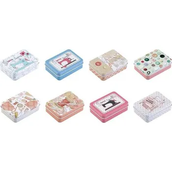 Organizér galanterie Šitíčko v plechové krabičce Emily STZ F800964