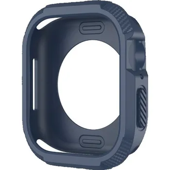 Pouzdro na mobilní telefon Odolné pouzdro pro Apple Watch 45mm / 44mm - tmavě modré