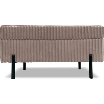 Taburet Taburet LANA s úložným prostorem - hnědý - manšestr - LINCOLN 17