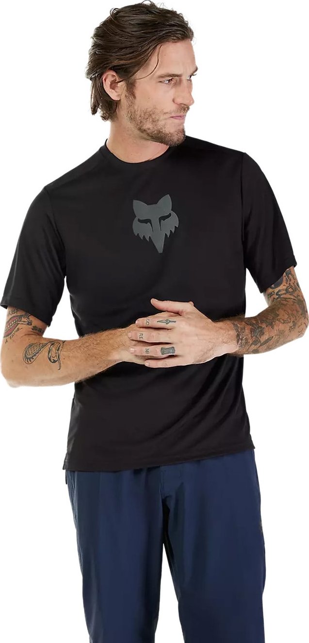 Bike dres Fox Ranger SS Jersey Fox Head black S 2026 - Odesíláme do 24 hodin