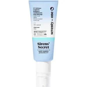 Tepelná ochrana vlasů SeventyOne Siren's Secret ochranný olej na vlasy proti slunečnímu záření 50 ml