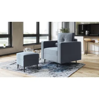 Křeslo Křeslo NOAH světlemodrá - MONOLITH 70