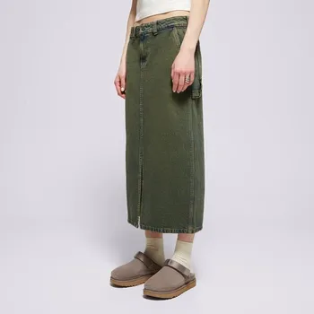 Dámská sukně Dickies Sukně Long Denim Carpenter Skirt W Zelená L