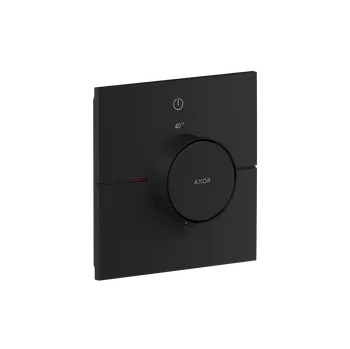 Vodovodní baterie Axor ShowerSelect ID - Termostatická baterie pod omítku pro 1 spotřebič, černá matná 36757670