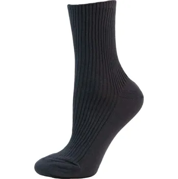 VFstyle Zdravotní ponožky HIGH tmavě šedé Velikost: 35 - 37