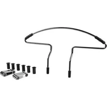 Věšák na opěrku chrom, skládací