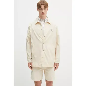 Dámská casual bunda Košilová bunda New Balance Made In Usa Seasonal Woven, L, béžová, 12X