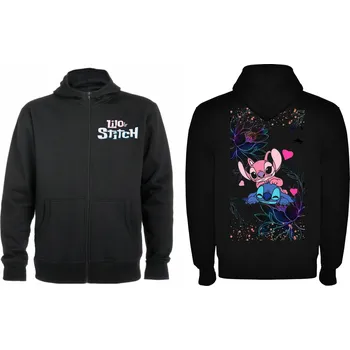 Chlapecká mikina Dětská mikina se zipem Stitch Velikost: 110/116 - 5/6let