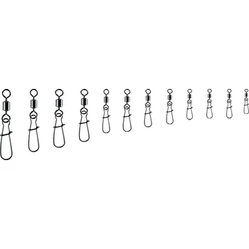 Jaxon - Pevnostní obratlík s karabinou Strong vel. 10