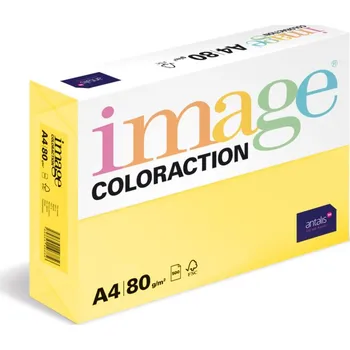 Papír pro tiskárny Antalis Papír Image Coloraction Desert - pastelově žlutá (YE23) A3 (160g/250ks)