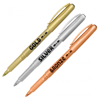 Permanentní popisovače Centropen 2690 zlatá,stříbrná,bronzová