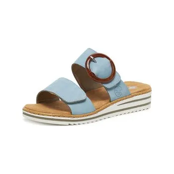 Dámské pantofle Nazouváky Rieker V0692-10 Modrá 36