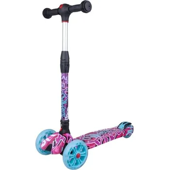 Koloběžka Dětská koloběžka Profilite GRAFITTI UNI Růžová, Fialová, Tyrkysová, Bílá