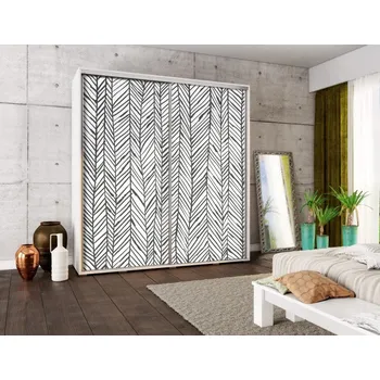 Šatní skříň Šatní skříň PENELOPA 205 Rybí kost