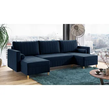 Sedací souprava Sedací souprava DAVID modrá - MONOLITH 77