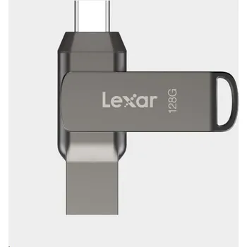 USB flash disk Lexar JumpDrive Dual Drive D400 Type-C/Type-C & Type-A, up to 130MB/s read (USB 3.1) 128GB