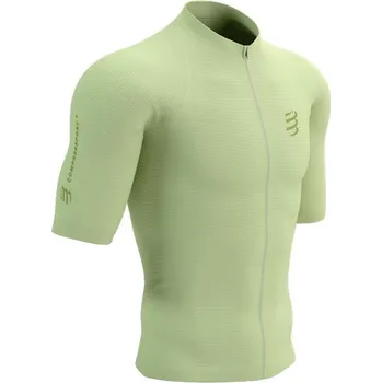 Běžecké oblečení Compressport tričko Trail Postural - pánské - světlezelené Velikost: L