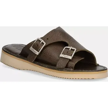 Dámské pantofle Kožené pantofle Fracap Sandals, 39, zelená, 91X