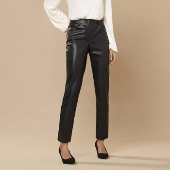 Blancheporte 7/8 koženkové kalhoty černá 46