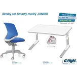 Dětský set Mayer – rostoucí židle SMARTY a rostoucí stůl JUNIOR, modrý + dárek