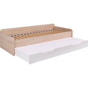 Dětská postel Postel TWINS 90 dub sonoma / bílá