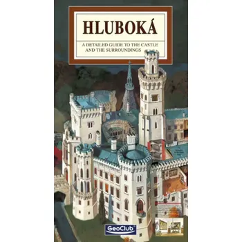 Hluboká - panoramatická mapa anglicky