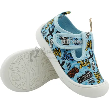 Chlapecká obuv Plátenky D.D.STEP C100-51643 Bermuda blue - vel. 23