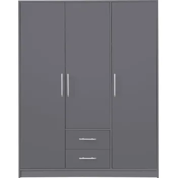 Šatní skříň Šatní skříň SMART II 150 bez zrcadla grafit