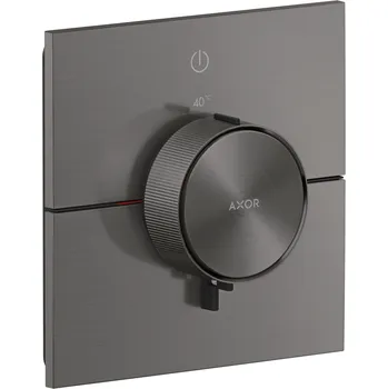 Vodovodní baterie Axor ShowerSelect ID - Termostatická baterie pod omítku pro 1 spotřebič, kartáčovaný černý chróm 36757340