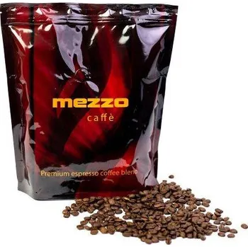 Káva Mezzo Caffe Mezzo zrnková káva směs MEZZO Afrika Caffe Hmotnost: 500g