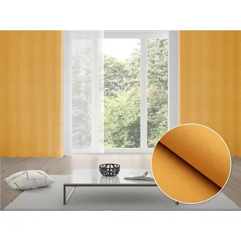 ubrus 100% zatemňovací závěs Blackout BKW-211 Hořčicové žíhání 130x140 cm