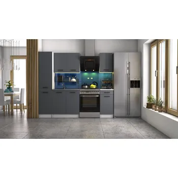 Kuchyňská linka Kuchyňská linka DAGA I 220 SL4 - antracit