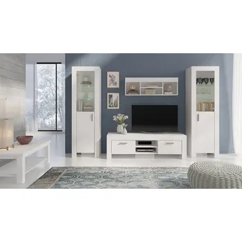 Obývací stěna CEZAR D bílá