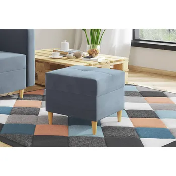 Taburet Taburet HANS světlemodrý - MONOLITH 70