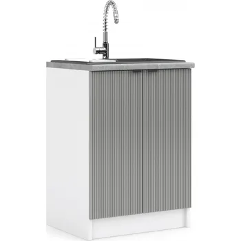 Kuchyňská skříňka Kuchyňská skříňka dřezová 60 cm - LAM ZL60 2D - Dvířka NELA