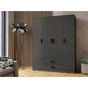 Šatní skříň Šatní skříň KASTELLO 160 Grafit