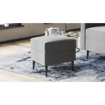 Taburet Taburet LIAM světlešedá - MONOLITH 84