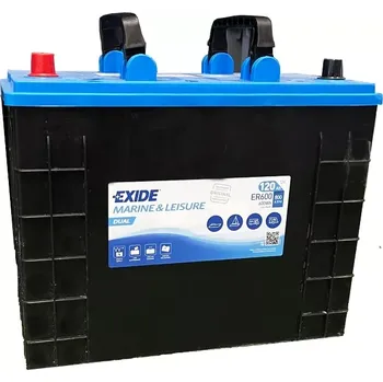 Autobaterie Exide Marine & Leisure Dual ER600 12V 120Ah 800A