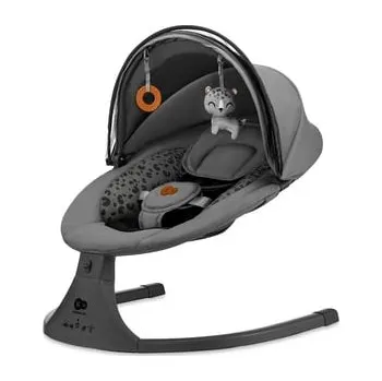 Dětsný nábytek Kinderkraft Dětské houpátko LUMI 2 tmavě šedé