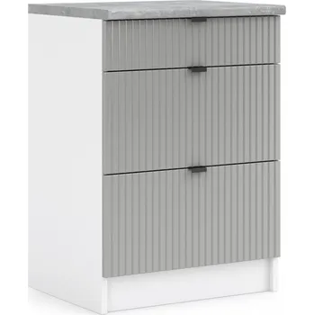 Kuchyňská skříňka Kuchyňská skříňka spodní 60 cm - LAM SZ60 3SZ - Dvířka GISEL