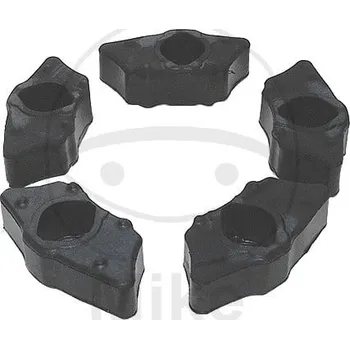 Výfuk pro motocykl Gumová průchodka TOURMAX balení 10 kusů HONDA CRF 450 R 2005-2010