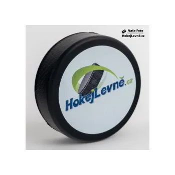 Hokejová tréninková pomůcka Pěnový puk Hokejlevně, Barva Černá