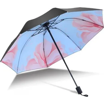 Dámský skládací deštník Modrý květ Carla CArPAR01WZ24