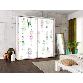 Šatní skříň Šatní skříň PENELOPA 205 Módní dívky